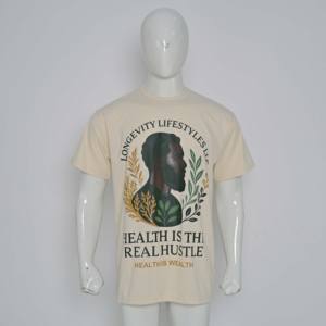 Venta al por mayor básico casual con estilo de moda fresco asequible hombres camisetas vintage impreso transpirable clásico formal hombres t.shirts - Product Image 5