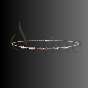 Collar de plata esterlina S925 un diseño de nicho para mujeres con una cadena de clavícula fría y elegante exuda un simple pero - Product Image 1