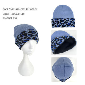 Unisex High Quality Winter Wool <b>Knitted</b> <b>Beanie</b> Caps Soft Warm Cashmere Plain <b>Beanie</b> in High Quality - Product Image 5