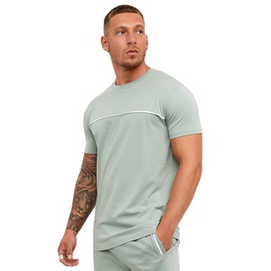 Camiseta de 100% algodón lavada con ácido personalizada para hombre, camiseta lisa en blanco con impresión y bordado personalizados - Product Image 5