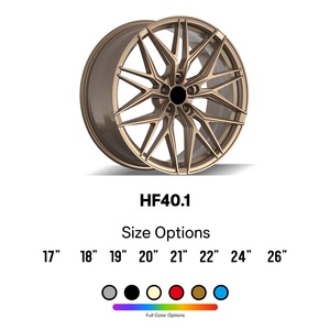 Prix d'usine, jantes en alliage forgé sur mesure de 15 à 22 pouces, monobloc, légères, 30 mm ET, pour voitures particulières, état neuf - Product Image 4