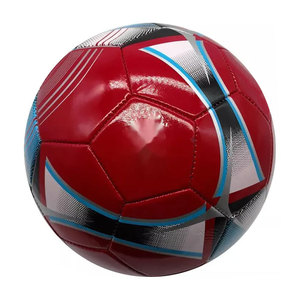 Balón de fútbol de cuero Pu de tamaño oficial, balón de fútbol de cuero sintético ligero personalizado, nuevo diseño, 100% - Product Image 4