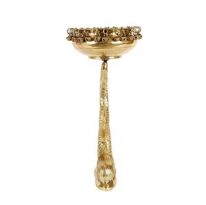 Diseño de pescado de diseñador Color dorado Heavy Duty Barato al por mayor Latón Urli Superventas Decorativo Hecho a mano Metal Urli - Product Image 3