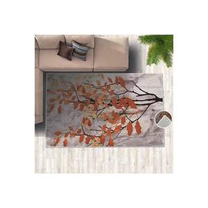 Ensemble de tapis imprimé numérique Tumbled Orange Leaf Tree - Product Image 2