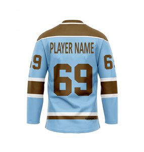 High Quality Mammoth <b>Ice</b> Hockey Training Suit New Standard French Wilderness Custom Made Jersey Maple Leaf Embroidery - Product Image 6