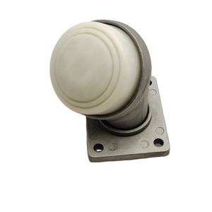 Mittlere 60mm Kugel rollen 2,3 Zoll weiße Nylon rolle Spezial rolle für Spinn wagen - Product Image 1