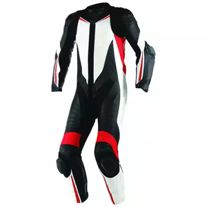 Joli look de qualité supérieure Costumes de course de moto en cuir véritable personnalisés Costumes de moto en cuir personnalisés - Product Image 4