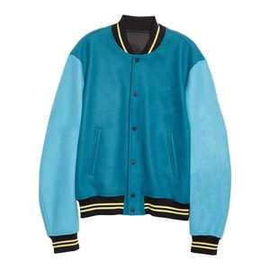 Chaqueta con letras lisas en blanco para hombre, chaqueta con letras de béisbol de algodón personalizada al por mayor para hombre de Pakistán - Product Image 1