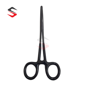Pinzas de Pesca con Logotipo Personalizado, Curvas, Color Óxido Negro, con Empuñadura de PVC, Acero Inoxidable, Herramienta de Pesca OEM de Alta Calidad - Product Image 2