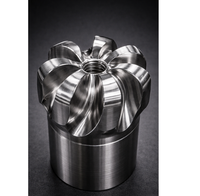 Corps de foret PDC en acier inoxydable usiné par CNC, en alliage d'acier |   Outils de forage pétrolier standard API