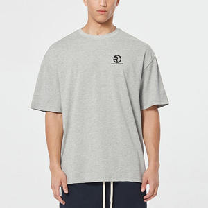 200g Tissu Tricoté Lettre Imprimé Motif Conception Tendances Demande Actuelle Du Marché Pour Ce Type T-shirts Augmenter La Quantité T-shirt - Product Image 1