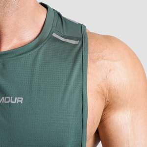 Débardeur réfléchissant vert pour homme - Product Image 6