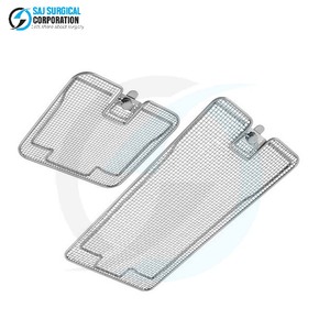 Solo Tapa para Cesta de Base Plana, Cubierta Manual Reutilizable de Acero Inoxidable para Equipo Quirúrgico y Hospitalario - Product Image 5