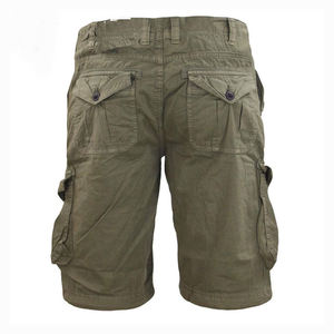Shorts de Mezclilla para Hombre, Estilo Cargo, 100% Algodón, Sólidos, Casuales, para el Hogar, Ajuste Fácil, Venta al Por Mayor - Product Image 3