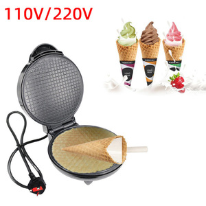 Machine à gaufres rotative pour usage hôtelier - Machine à cornets de crème glacée, rouleaux de printemps et crêpes - Product Image 1