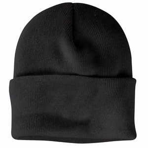 Gorros de punto de invierno cálidos de alta calidad de Color sólido informal para hombres y mujeres gorro acrílico diferentes colores Jacquard Comfort - Product Image 3