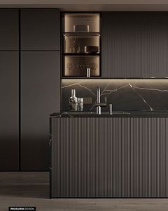 ตู้ลิ้นชักลิ้นชักปิดแบบอ่อนนุ่มตู้เก็บของในห้องครัวทำจากไม้ MDF แบบแยกส่วนคลาสสิกเป็นมิตรกับสิ่งแวดล้อม - Product Image 3