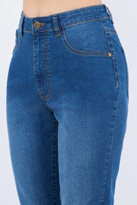 Venta al por mayor de alta calidad por encargo de las señoras pantalones de mezclilla de las mujeres Jeans Casual Mujeres Jean Pantalones Jeans de las mujeres - Product Image 5