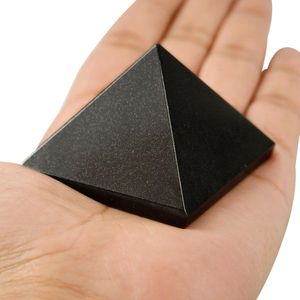Pirámide de Turmalina Negra Feng Shui para Reiki, Rejillas de Sanación, Corrección Vastu - Product Image 3