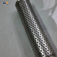 Cartouche de filtre à eau en maille métallique en acier inoxydable 316 poli, découpée au laser, 25, 50, 100 microns