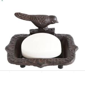 Prix de gros Nouvelle tendance Porte-savon en métal Acier inoxydable Finition dorée Haute qualité Dernier style Accessoires de salle de bain pour la maison - Product Image 2