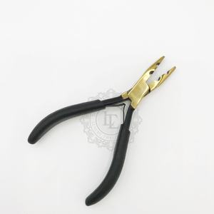 Alicates dorados y negros sostenibles con empuñadura negra Precio al por mayor Alicates de acero inoxidable de alta calidad Etiqueta personalizada aceptada - Product Image 4