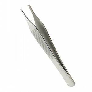 Pinzas Adson de calidad para dientes con dientes finos para uso profesional Kit de cirugía Instrumentos quirúrgicos - Product Image 4