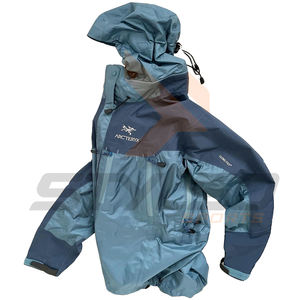 Personnaliser le style et la conception Streetwear Polyester Softshell imperméable Sports de plein air course coupe-vent veste de pluie pour hommes - Product Image 2