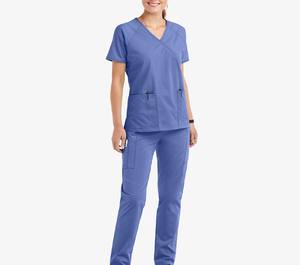 ชุดยูนิฟอร์มแพทย์แบบ unisex ดีไซน์ยอดนิยม ราคาถูก ไม่ยับ ขายดี แขนยาว ระบายอากาศได้ดี สวมใส่สบาย - Product Image 1