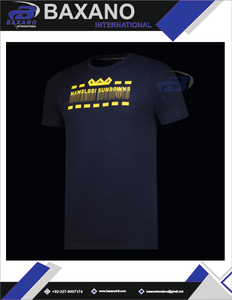 Camiseta Transpirable con Cuello en V de Mamelodi Sundowns, Estilo Casual para Uso Diario, Estilo Urbano y de Estadio con Diseño Personalizado Estampado - Product Image 4