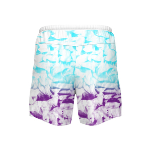 กางเกงวิ่งขาสั้นสำหรับผู้ชายกางเกงวิ่งขาสั้นผ้าคอตตอนโพลีเอสเตอร์พิมพ์ลายนูน3D ได้ตามต้องการ - Product Image 4