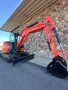 รถขุด U55-5 ขนาด 400 กก. รถขุดตีนตะขาบขนาดเล็ก เครื่องยนต์ Perkins ปั๊ม HYDAC รับประกัน 4 ปี กำลังไฟ 160 วัตต์ บุ้งกี๋ขนาด 1.15 ม. - Product Image 4