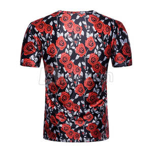 Vêtements décontractés Conception personnalisée T-shirts imprimés Vêtements de mode en gros T-shirts imprimés à vendre - Product Image 3