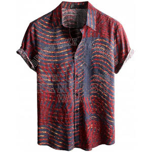 FANTASY WEAR 2026 Camisa Hawaiana de Playa con Botones y Estampado Floral Tropical, Tallas Grandes, Secado Rápido, Certificación CE, Venta al Por Mayor - Product Image 1