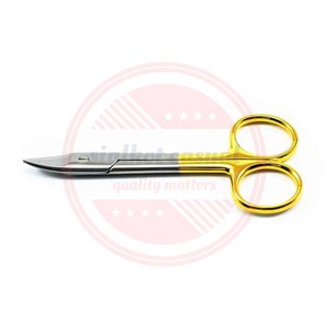 Tijeras Quirúrgicas de Acero Inoxidable Profesionales Reutilizables de Alta Calidad Sature, Tijeras Dentales Rectas para Cirugía - Product Image 2
