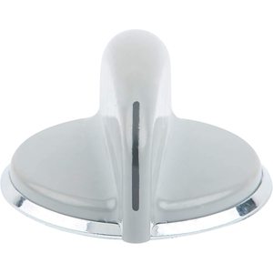 Perilla de Control Gris Claro WE01X20380 para Secadora General Electric, Carcasa de Plástico para Uso Doméstico - Product Image 3
