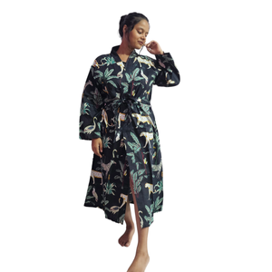 Bata de Baño Cómoda para Mujer, Tela Suave de Primera Calidad para Uso Diario al Mejor Precio - Product Image 5