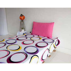 Parures de draps et de taies d'oreiller Circles, literie confortable et élégante - Product Image 3