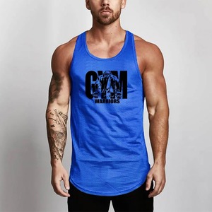 Custom Men Tank Tops Factory | Athletic Gym Stringer Tank Top | Chaleco de secado rápido Culturismo Fitness Venta al por mayor OEM Proveedor - Product Image 5