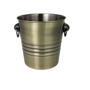 Top Tendance Acier Inoxydable Métal Seau À Glace Bière Vin Champagne Boissons Baignoires Logo Personnalisé Antique - Product Image 1