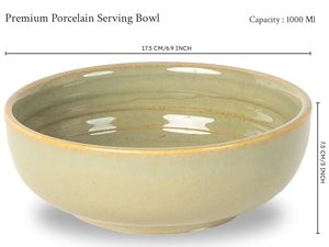 Clear Finish <b>Ceramic</b> <b>Bowl</b> With Polish Dough <b>Serving</b> <b>Bowl</b> for Wedding Eco-Friendly Home Hotel & Restaurant Use - Product Image 4