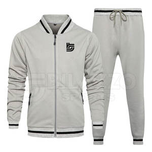 Chándal de Invierno para Hombre, Diseño Moderno, Patrón Sólido, 100% Algodón, Resistente al Viento, Ligero, el Más Vendido, Ropa Urbana para Venta en Línea - Product Image 1