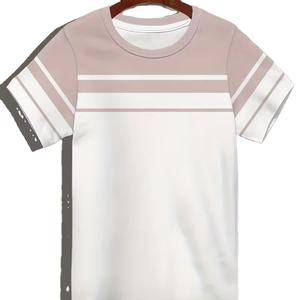 Camiseta Casual de Estilo Premium al por Mayor para Hombre, Corte Regular, Camiseta con Estampado Personalizado, Camiseta Moderna para Exteriores, Logotipo Personalizado, 100% Algodón - Product Image 1