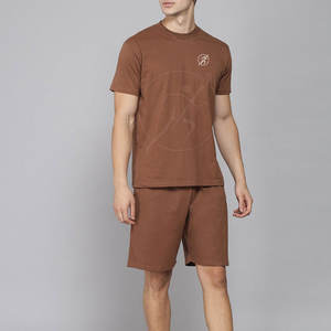 Summer <b>Short</b> <b>Set</b> <b>Men</b> <b>Short</b> Sleeve <b>T</b>-<b>Shirt</b> <b>Shorts</b> <b>Sets</b> Two Pieces Custom logo wholesale Prices <b>Men</b> <b>sets</b> - Product Image 4