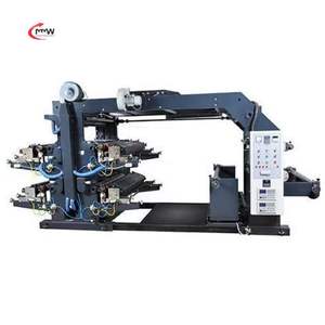 Machine d'impression de sacs non tissés à 10 couleurs entièrement automatique, flexographique, rouleau à rouleau, guide électronique de ruban, système de freinage automatique - Product Image 3