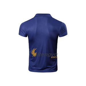 T-shirt à col décontracté pour homme, vêtement de sport léger et à séchage rapide, 100% Polyester - Product Image 4