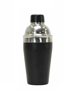 Mini shaker à cocktails personnalisé en acier inoxydable Mélangeur de boissons en argent unique pour bar Matériau PC
