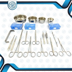 Juego de Instrumentos Quirúrgicos Manuales de Alta Calidad para Cirugía General Básica, Completo para Cirugías Menores, Daddy D Pro, Certificado CE ISO9001 13485 - Product Image 2