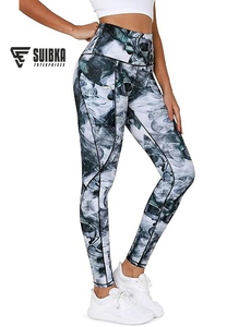 Custom Inseam <b>Yoga</b> Pants for Women High Waist Stretch Gym Leggings OEM Direct Factory Wholesale - Product Image 6