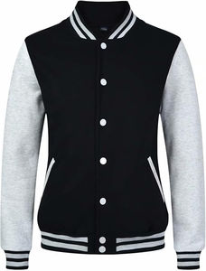 Streetwear unisexe blouson bombardier en coton à la mode, style universitaire, décontracté, coupe ajustée, design ample, vêtements pour hommes, veste pour hommes - Product Image 2